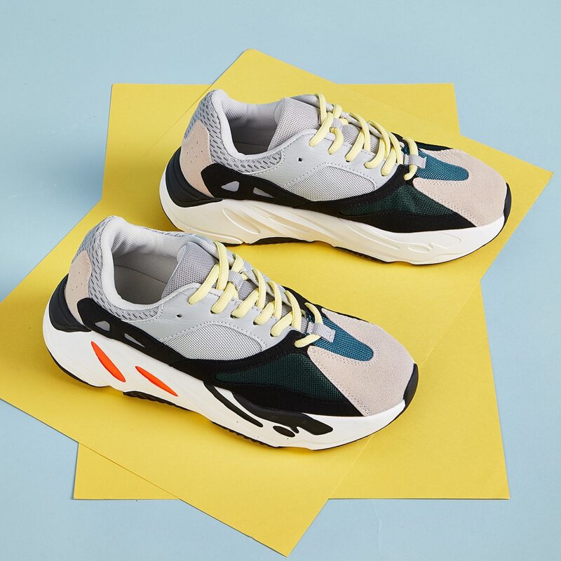 

Guys Lace-up Front Mesh Panel Sneakers, Multicolor