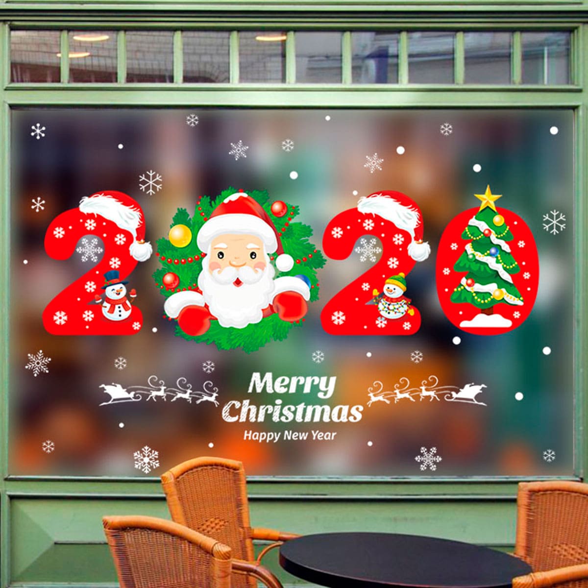 

Christmas Print Wall Sticker