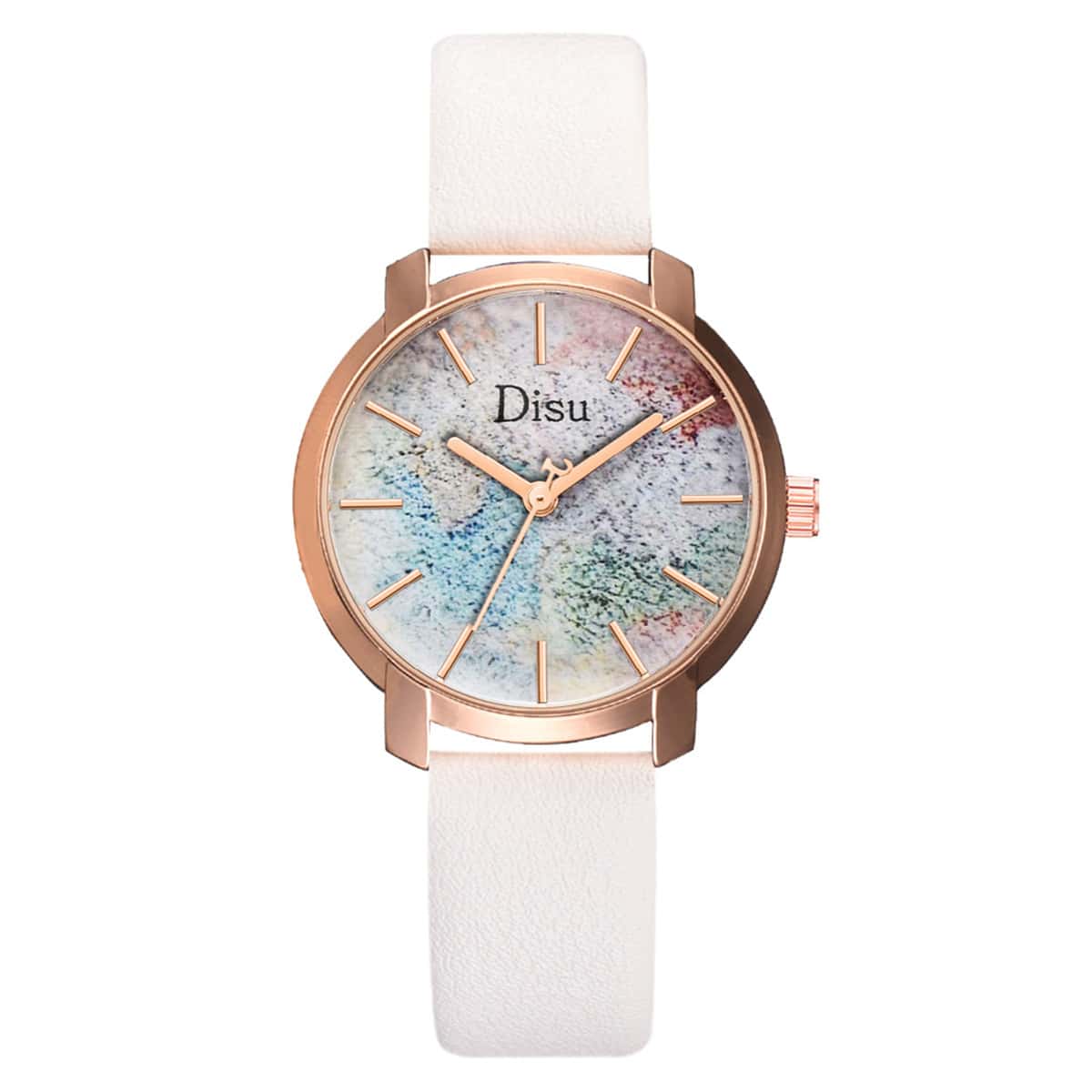 

Pu Strap Quartz Watch