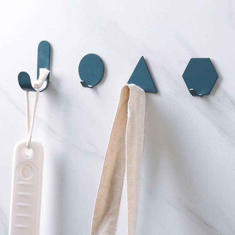 

4pcs Geometric Shaped Wall Hook