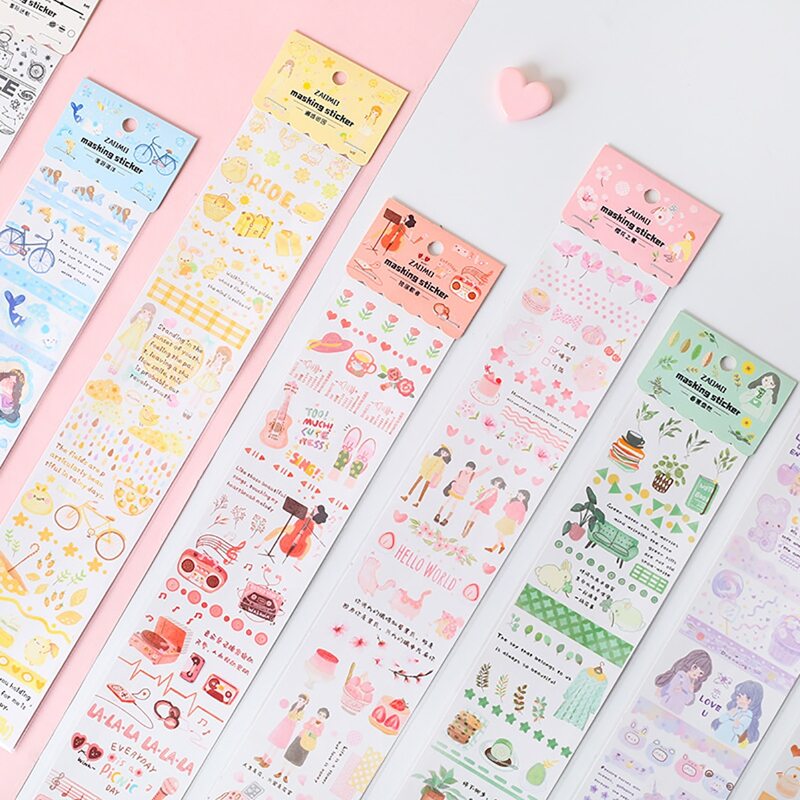 

1pc Cartoon Graphic Masking Sticker