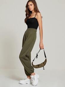 SHEIN Essnce 基礎款平紋針織吊帶上衣