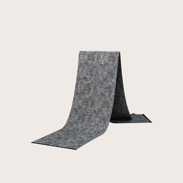 

Men Graphic Scarf, Grey