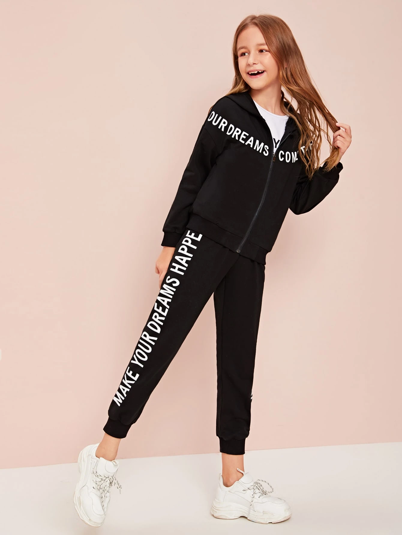 girls joggers set