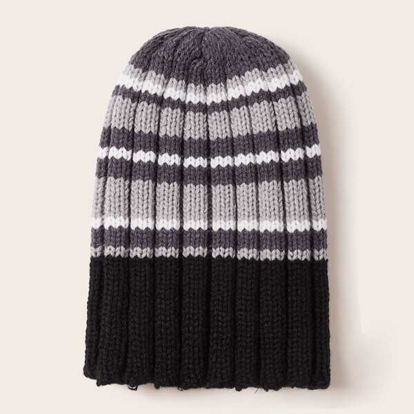 

Toddler Boys Striped Cuffed Beanie, Multicolor
