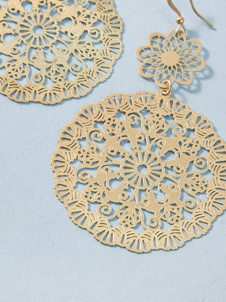 1pair Flower Drop Earrings Valentines
