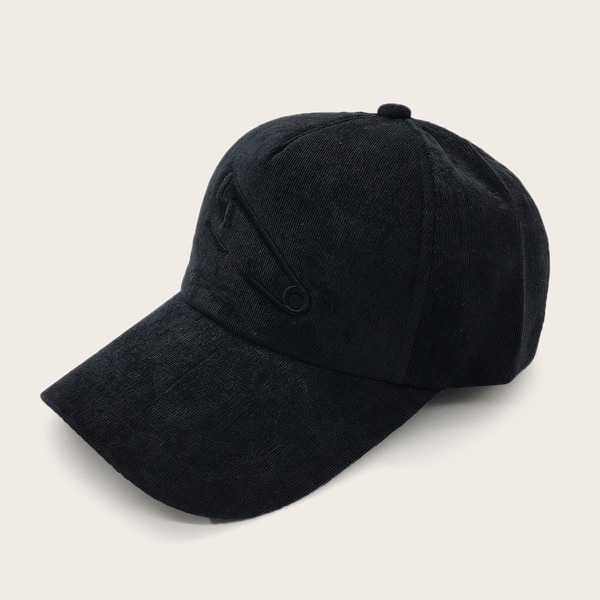 

Men Embroidery Baseball Cap, Black