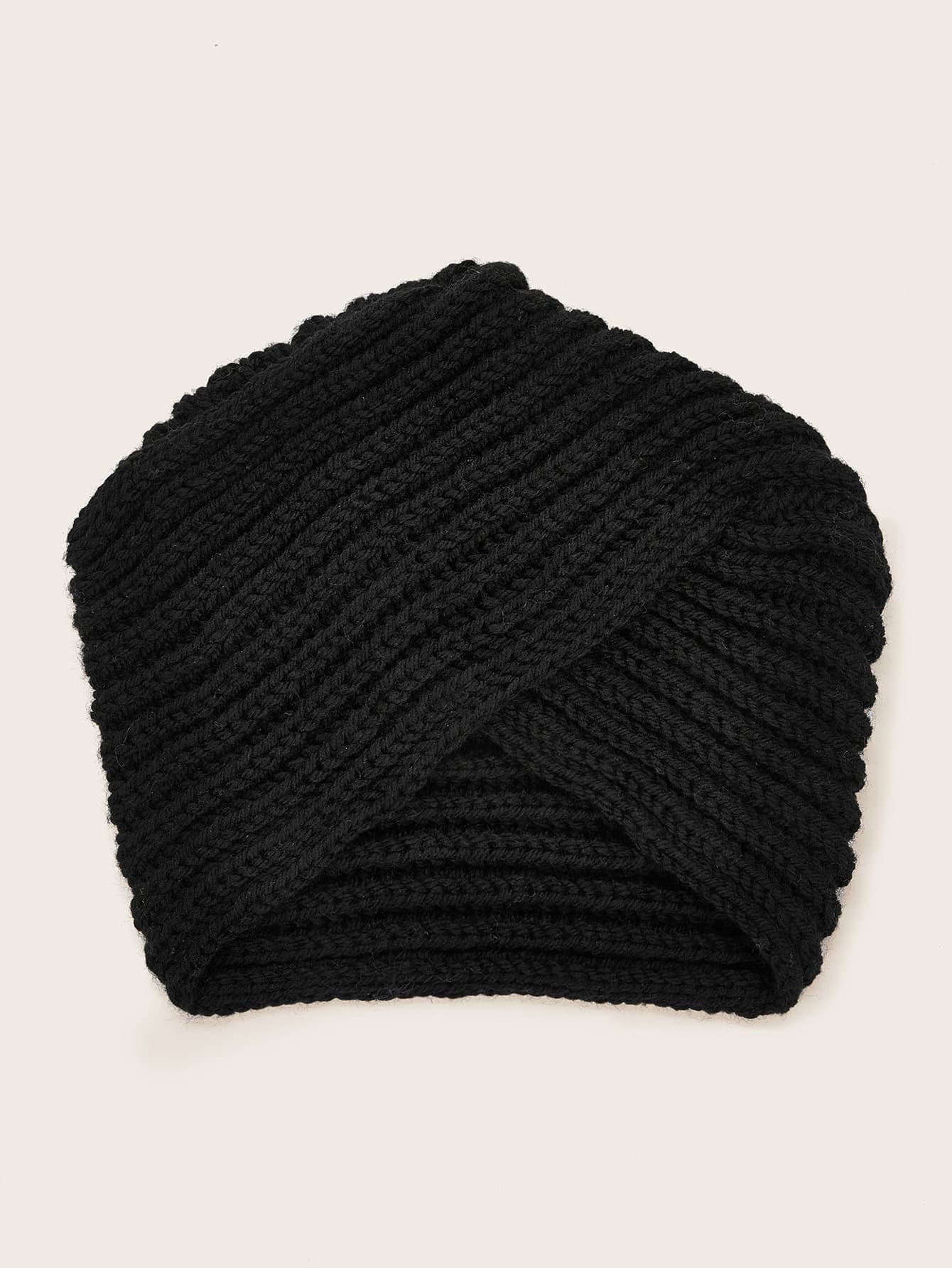 Mũ Turban rắn - màu đen - Xem 1