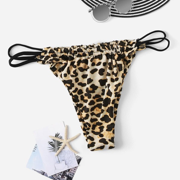 

Leopard High Cut Bikini Panty, Multicolor