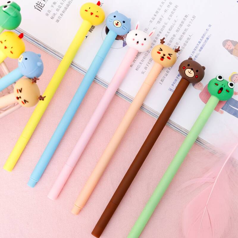 

2pcs Random Cartoon Gel Pen