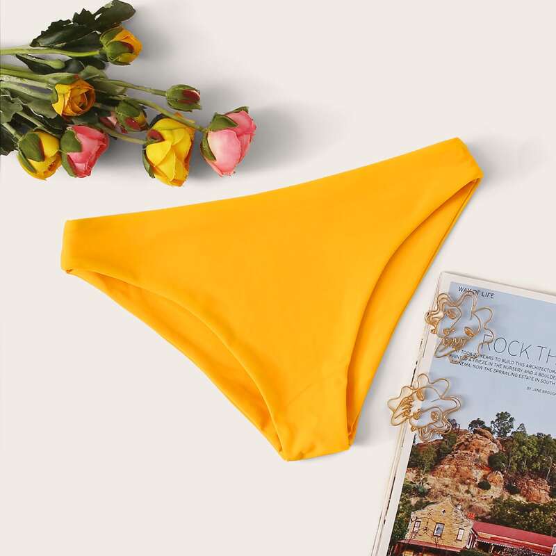 

Low Rise Swimming Panty, Yellow
