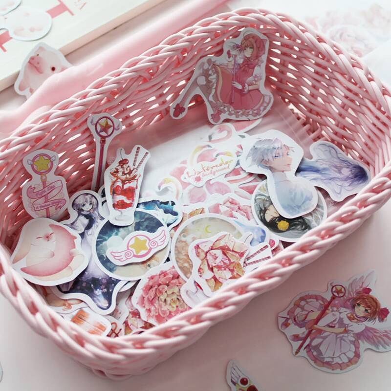 

30pcs DIY Cartoon Sticker, Multicolor