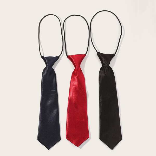 

3pcs Toddler Kids Tie, Multicolor