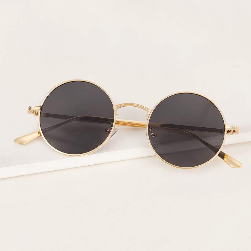 

Round Metal Frame Sunglasses