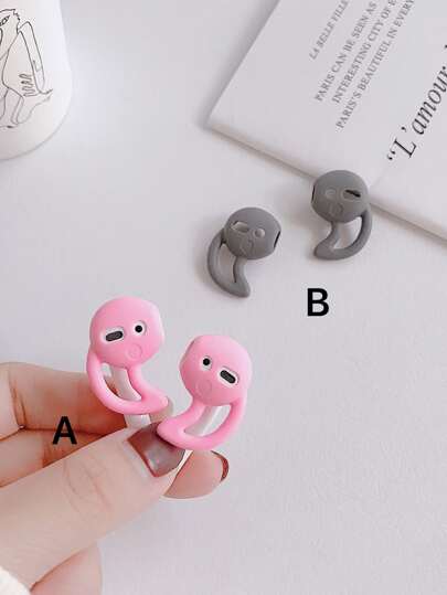 1pair Silicone Airpods Anti-slip Cover