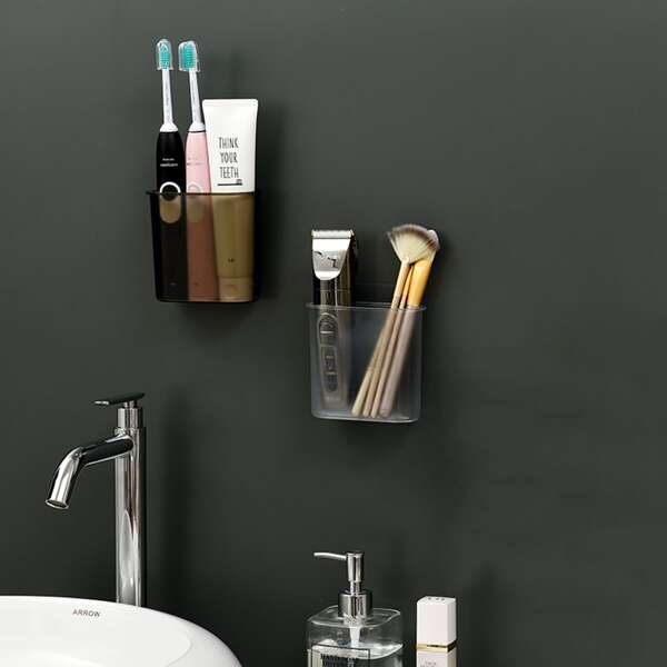 

1pc Wall Mount Storage Box, Multicolor