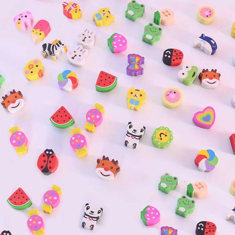 

30pcs Random Cartoon Eraser