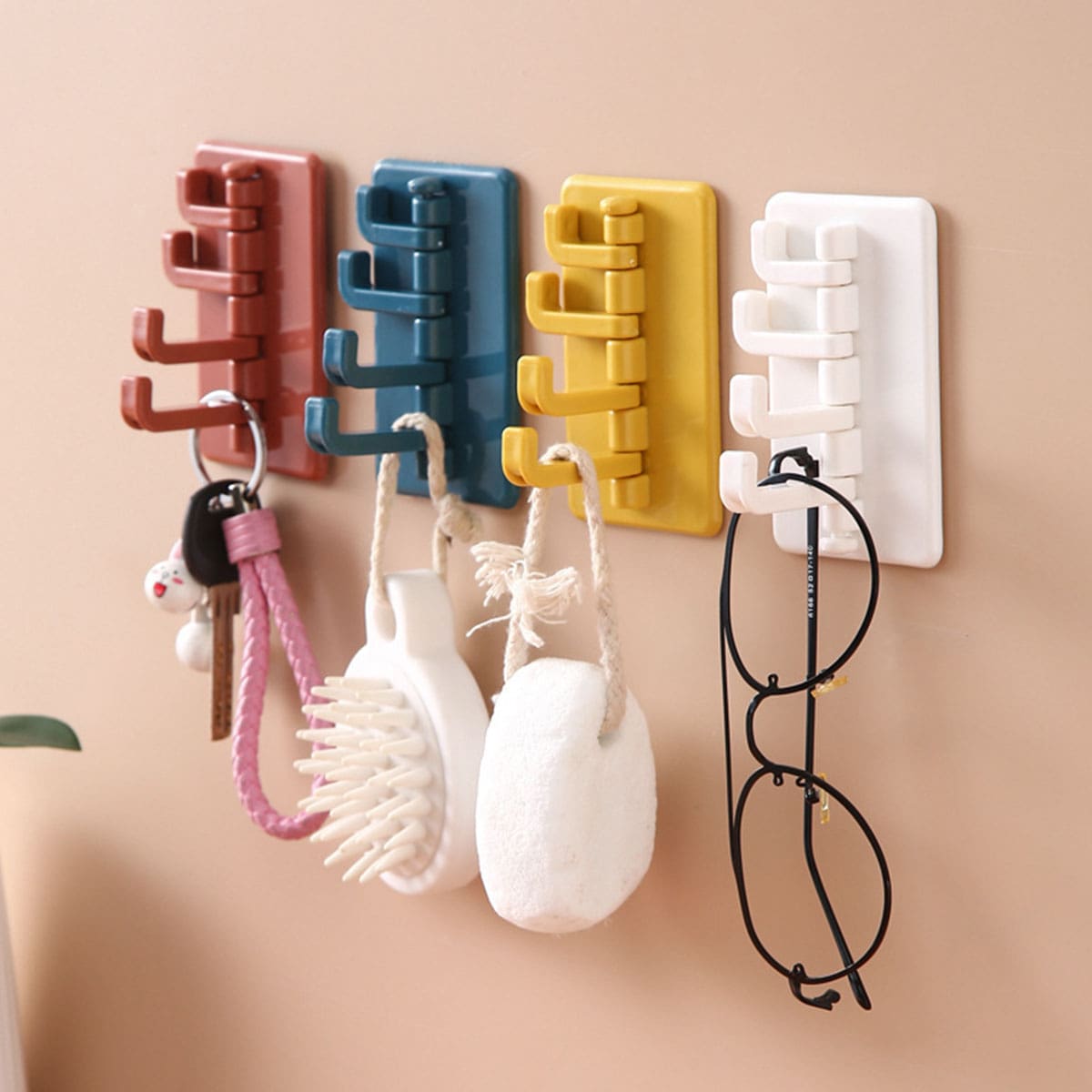 

1pc Random Color Rotating Sticky Hook