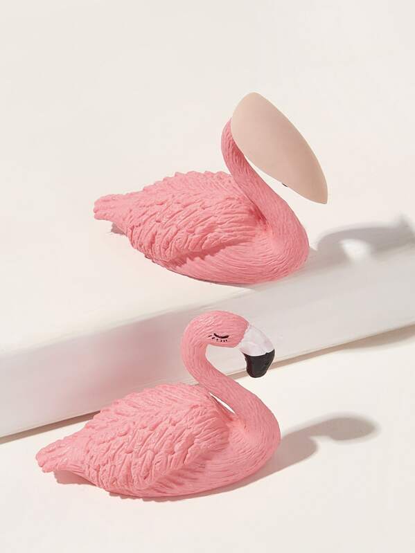 

2pcs Swan Design Manicure Holder, Pink