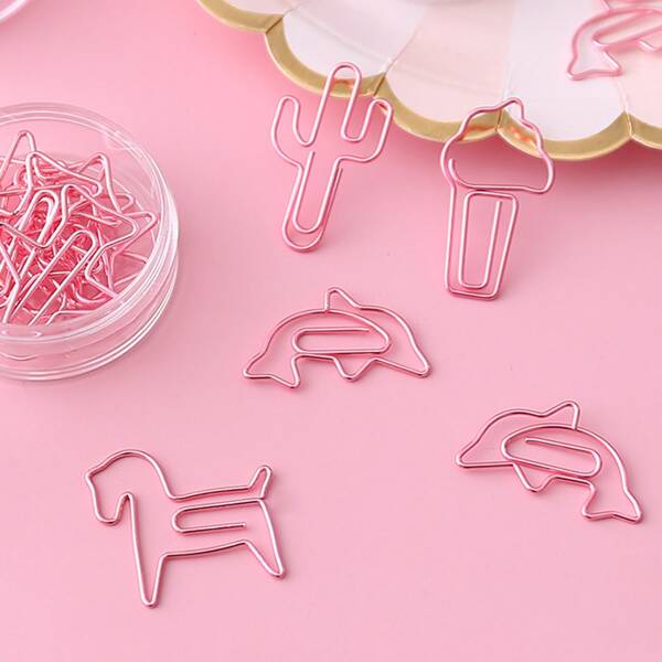 

8pcs Boxed Creative Shaped Paper Clip