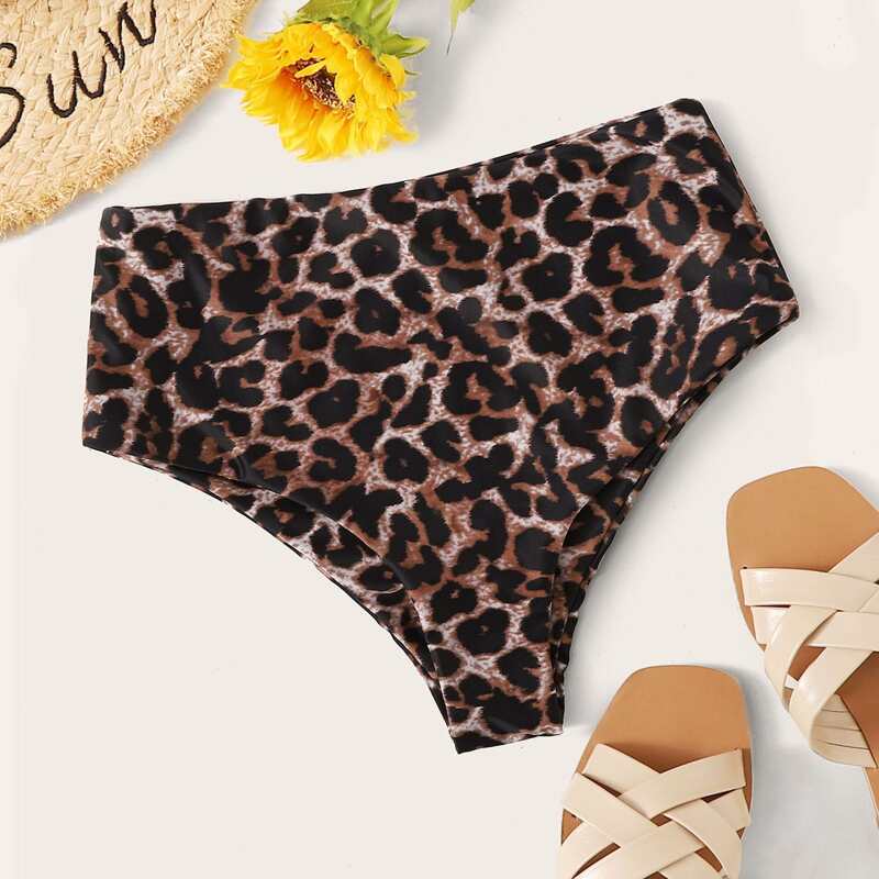 

Leopard High Waisted Bikini Panty, Multicolor