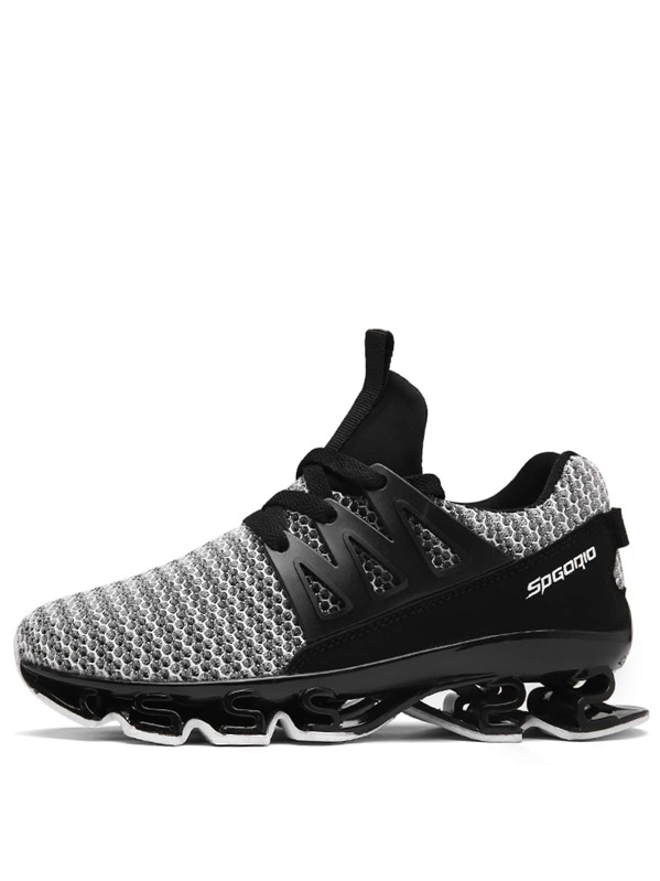 

Men Lace-up Front Wide Fit Sneakers, Multicolor