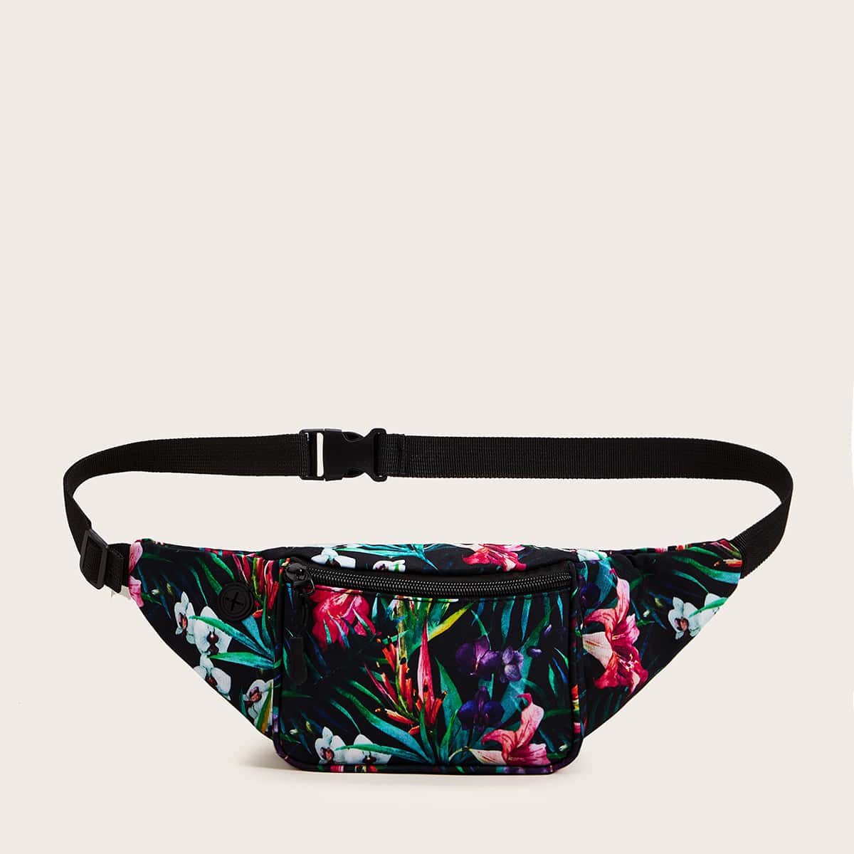 

Floral Graphic Fanny Pack, Multicolor