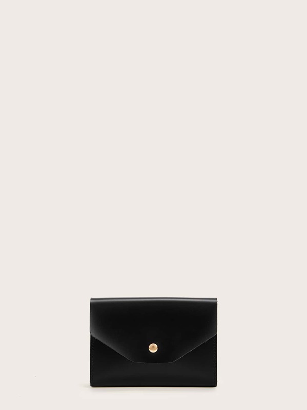 

Fold Over Card Case, Black
