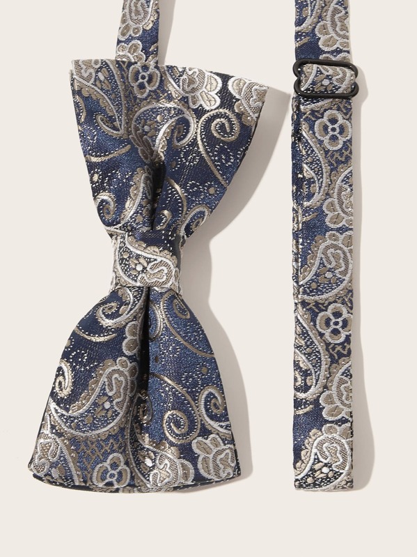 

Men Paisley Tie, Navy