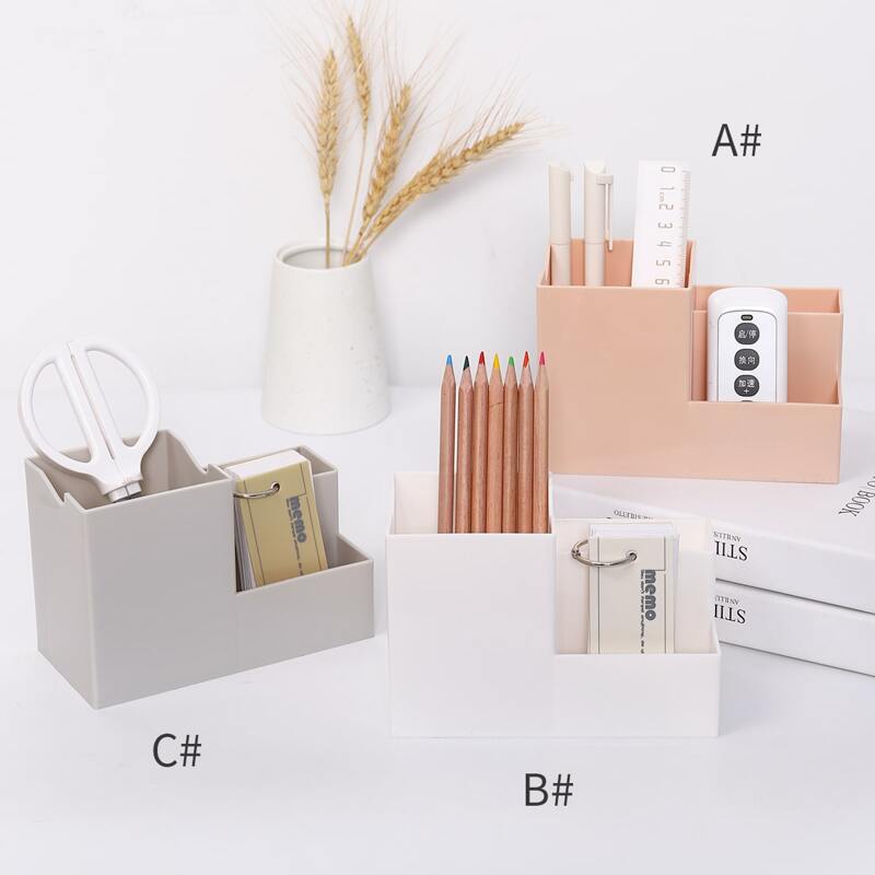 

Multi Compartment Pen Holder 1pc, Multicolor
