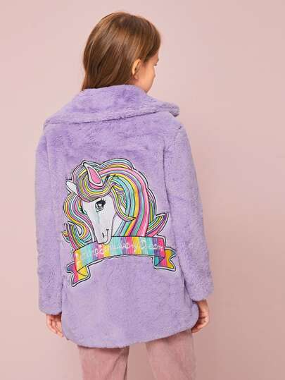 unicorn fur coat