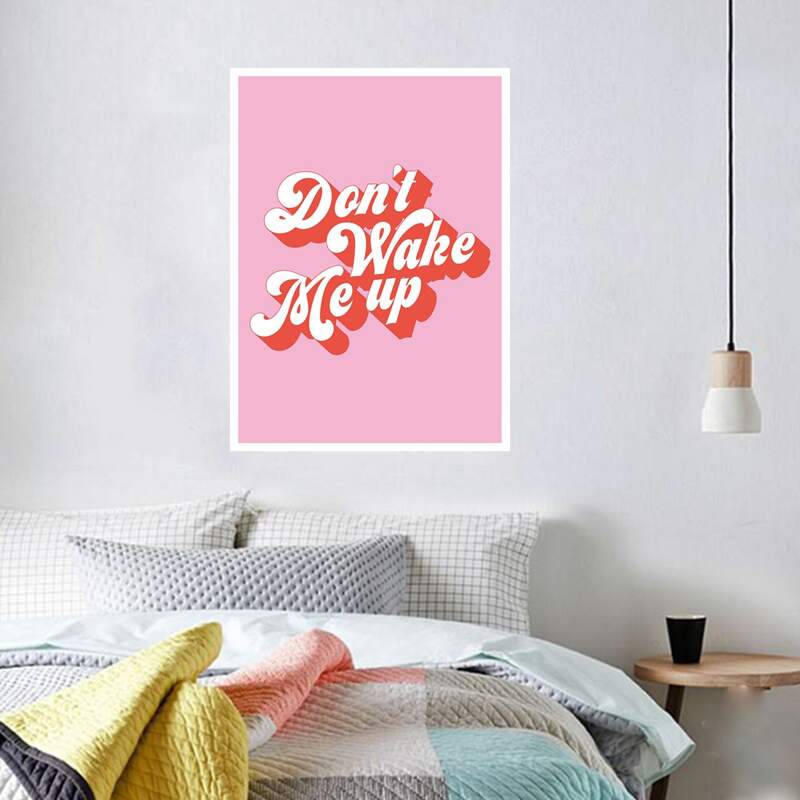 

Slogan Graphic Wall Sticker
