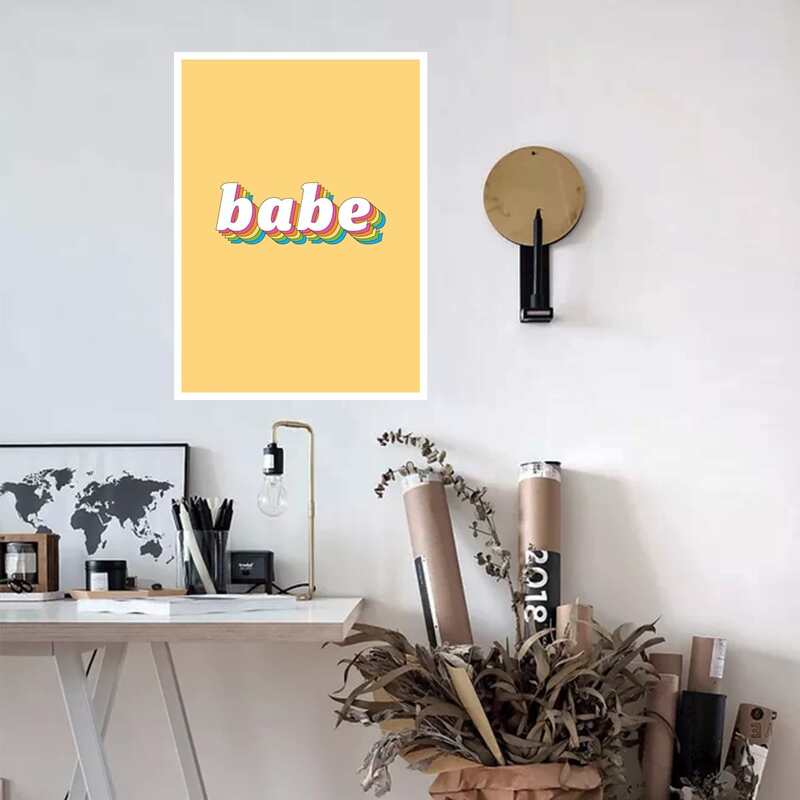 

Letter Graphic Wall Sticker