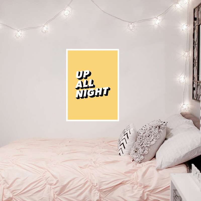 

Slogan Graphic Wall Sticker
