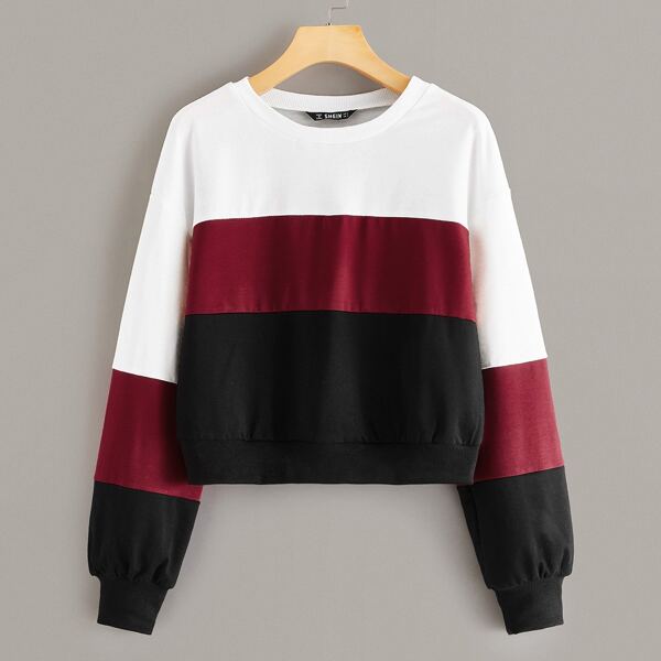 

Cut And Sew Pullover, Multicolor
