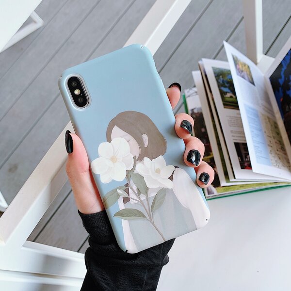 

Girl Print iPhone Case, Multicolor