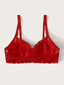 Floral Lace Underwire Bra Lingerie