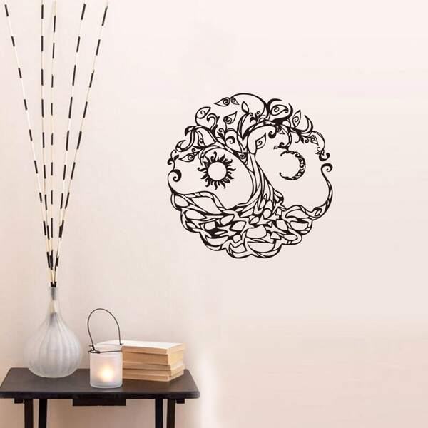 

Sun & Moon Print Wall Sticker