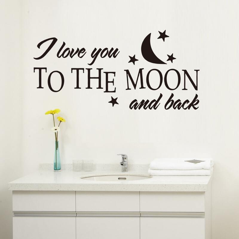 

Slogan Graphic Wall Sticker