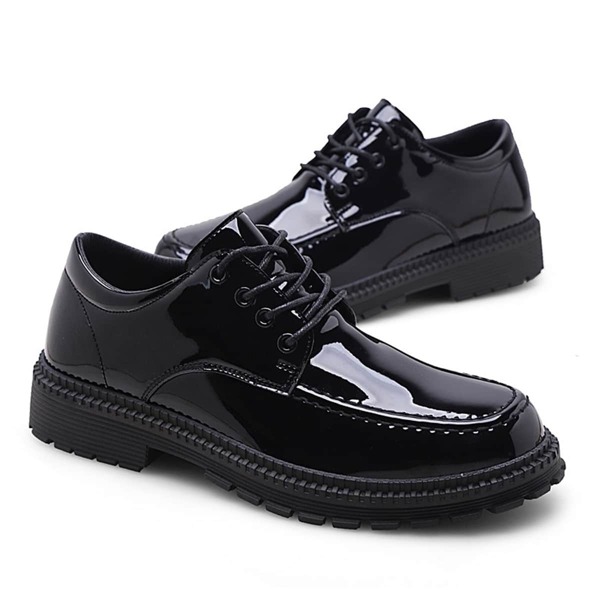 

Men Lace-up Patent Dress Shoes
