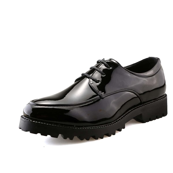

Men Lace-up Lug Sole Dress Shoes