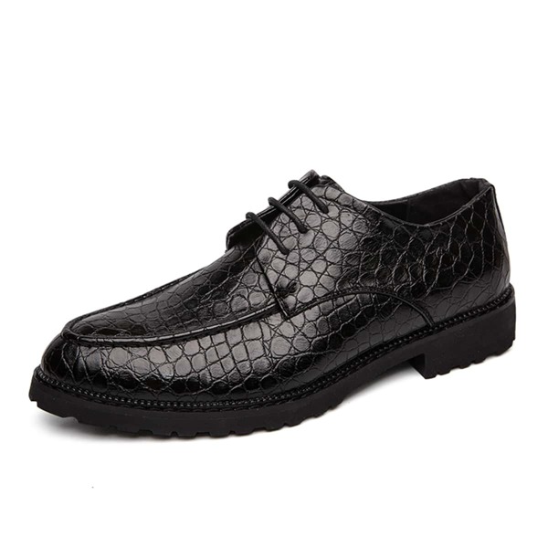 

Men Croc Embossed Dress Shoes