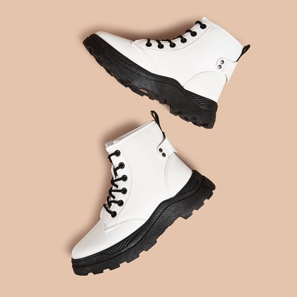 

Lace-up Front Combat Boots