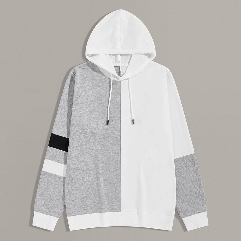 

Guys Two Tone Drawstring Hoodie, Multicolor
