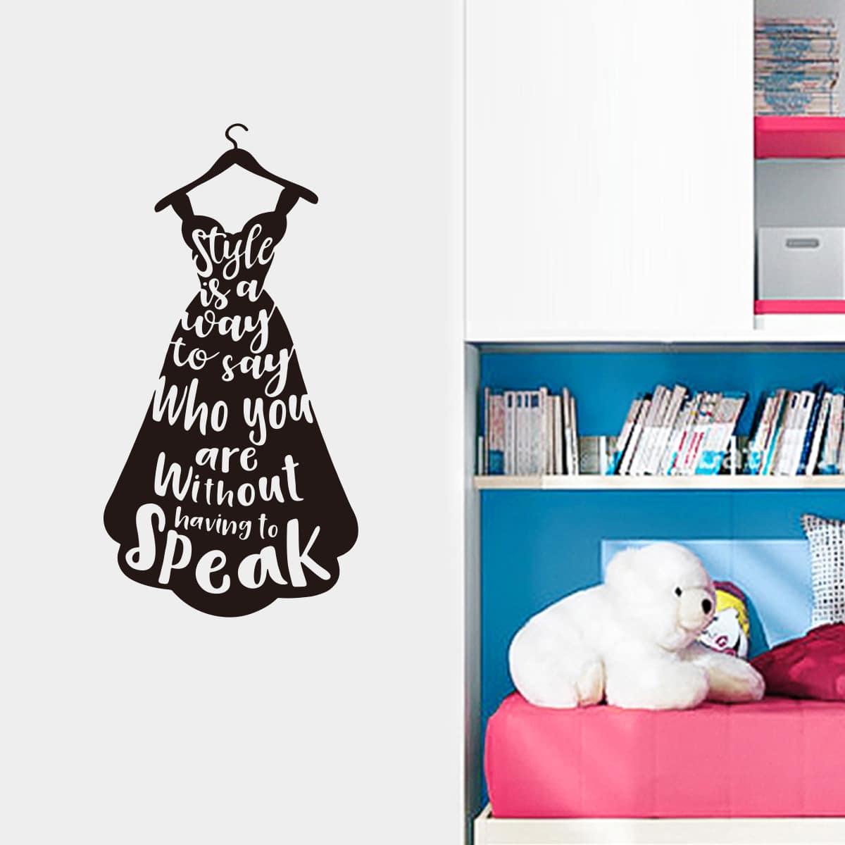 

Dress Print Wall Sticker