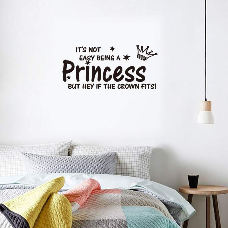 

Slogan Graphic Wall Sticker