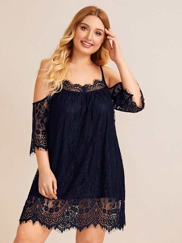lace night dress