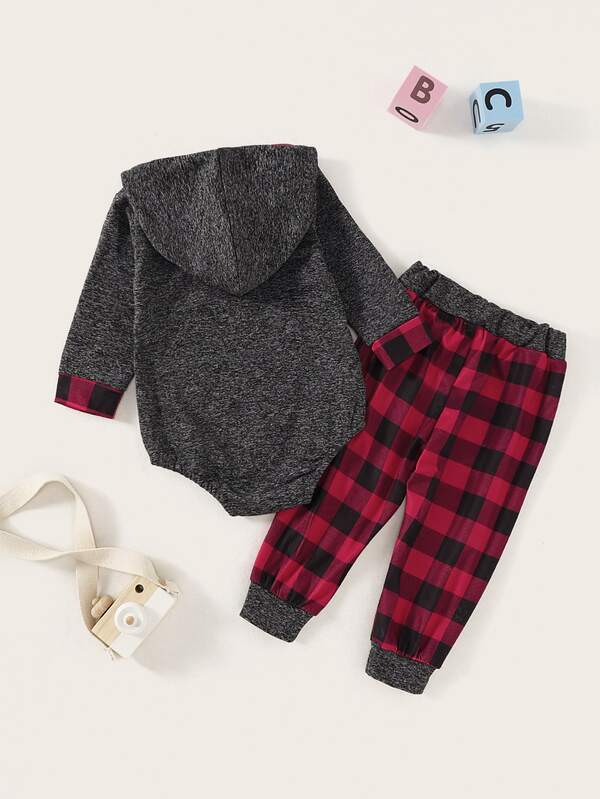 baby boy buffalo plaid pants