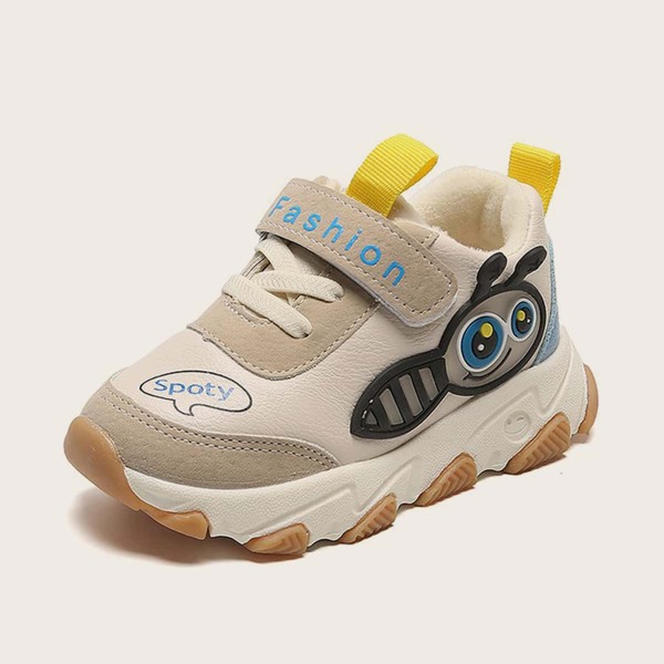 

Toddler Girls Bee Pattern Velcro Strap Sneakers, Multicolor