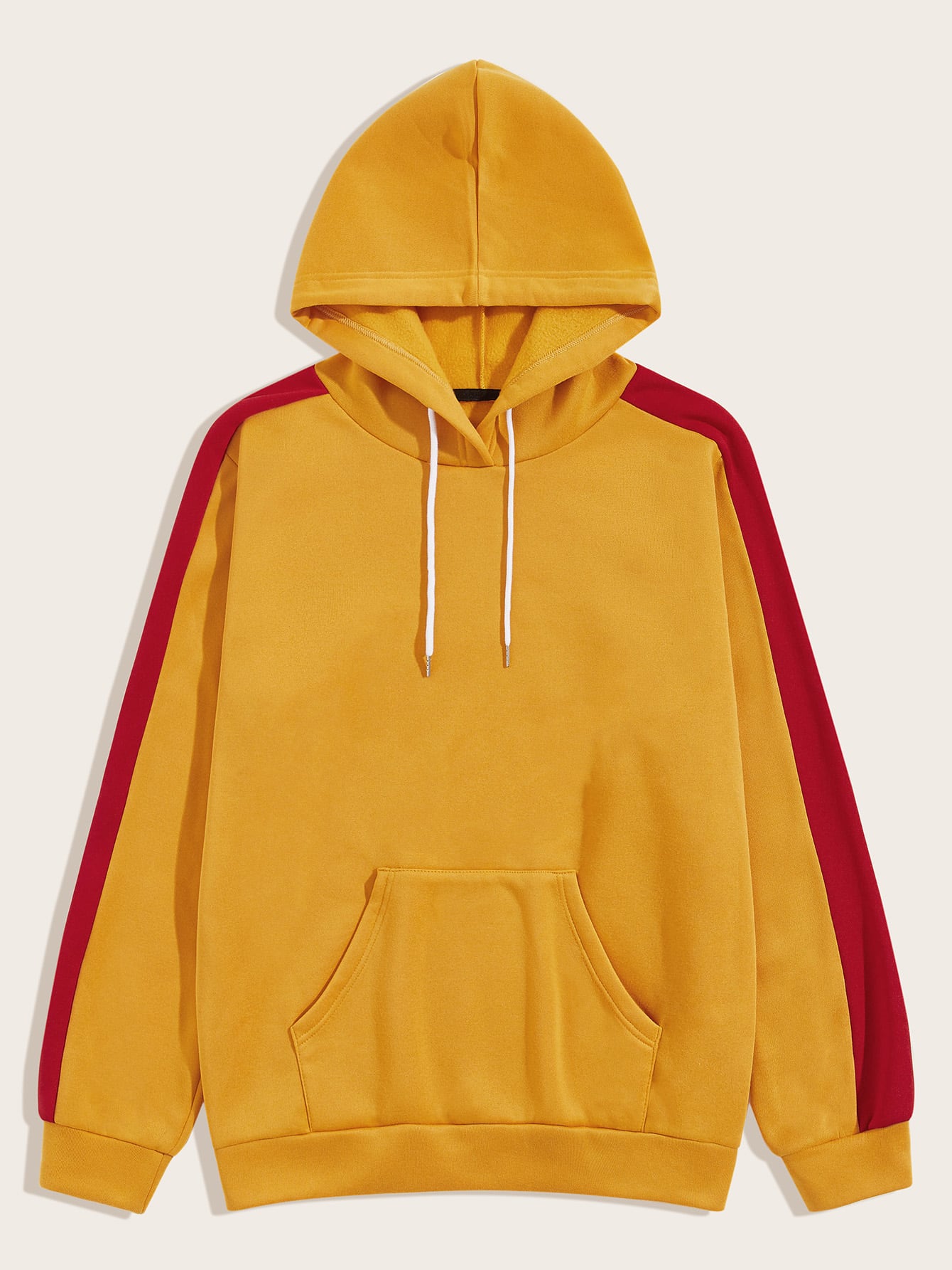 yellow hoodie shein